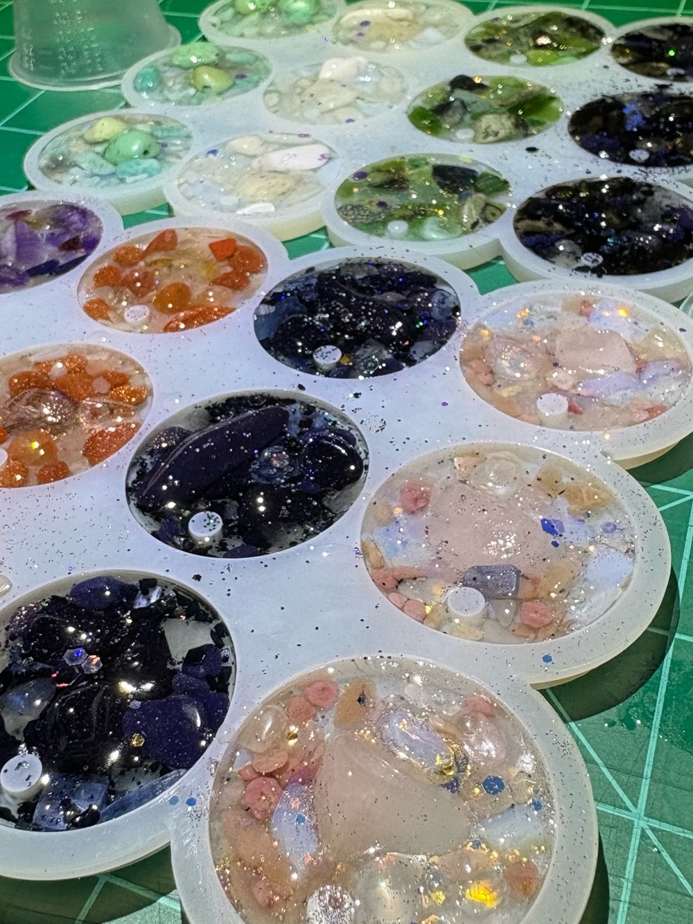 .handmade Bag Charms/Keychains with Crystals - Picture 15 of 16